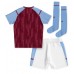 Camisa de Futebol Aston Villa Equipamento Principal Infantil 2023-24 Manga Curta (+ Calças curtas)
